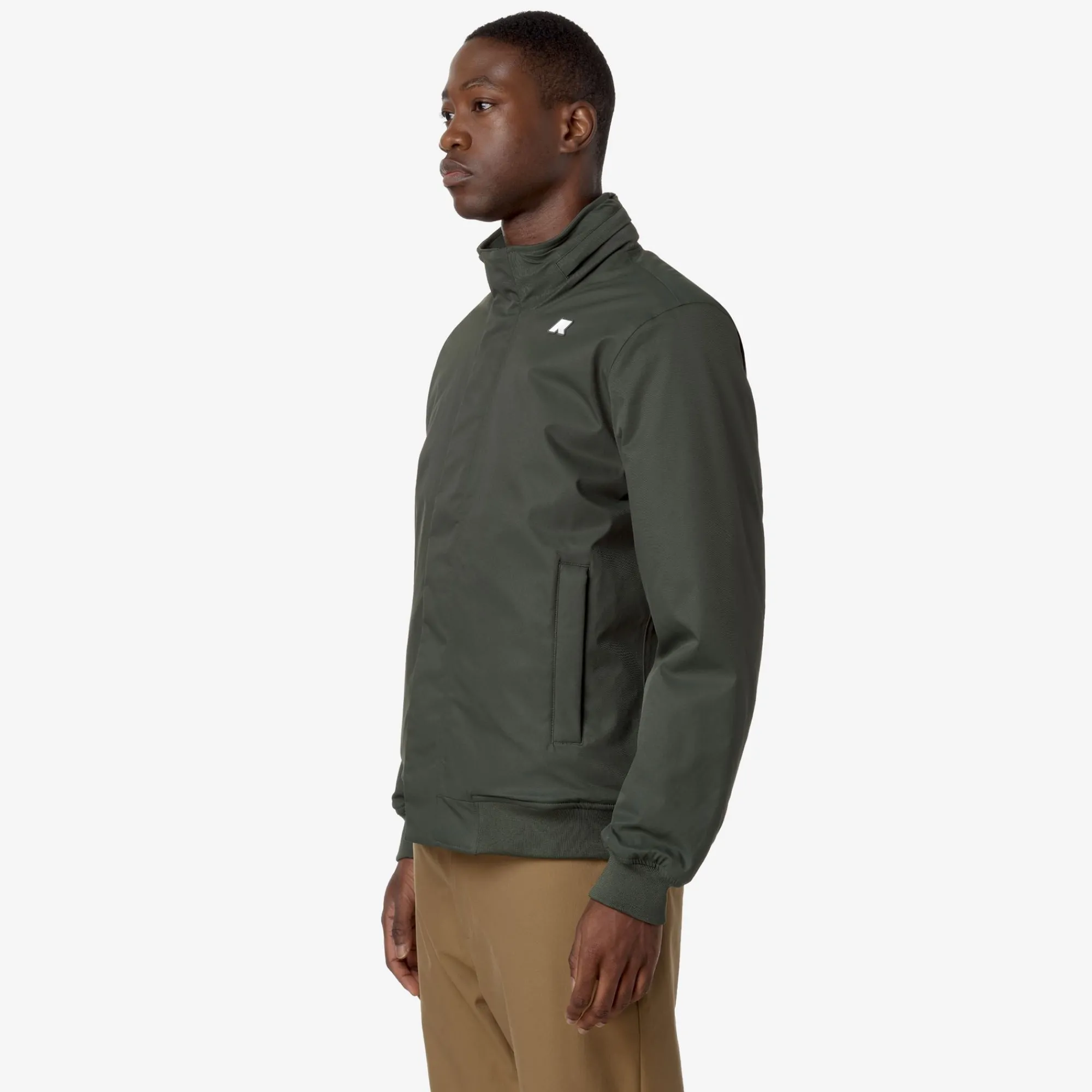 Uomo K-Way Giacche Corte^AMAURY TWILL MARMOTTA