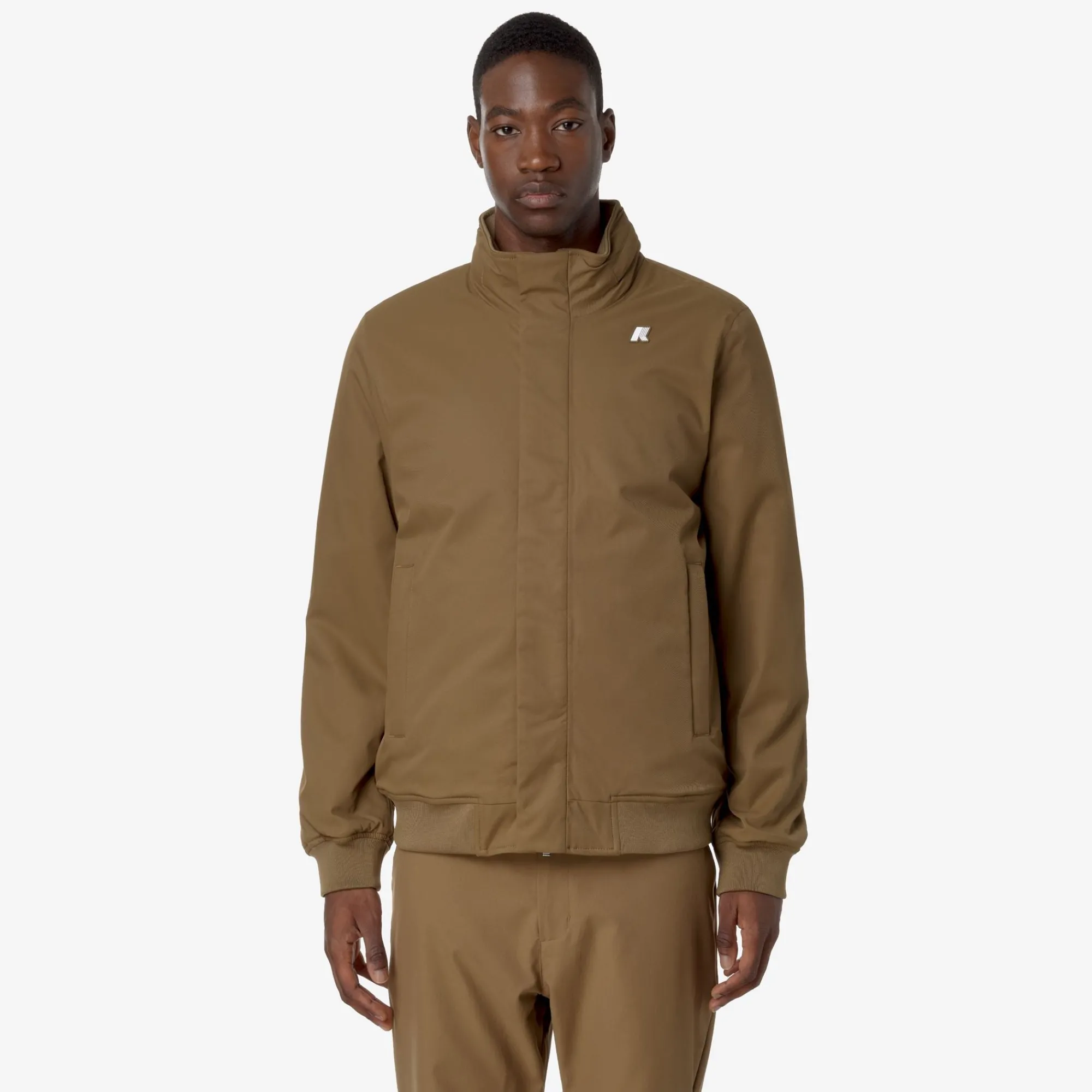 Uomo K-Way Giacche Corte^AMAURY TWILL MARMOTTA