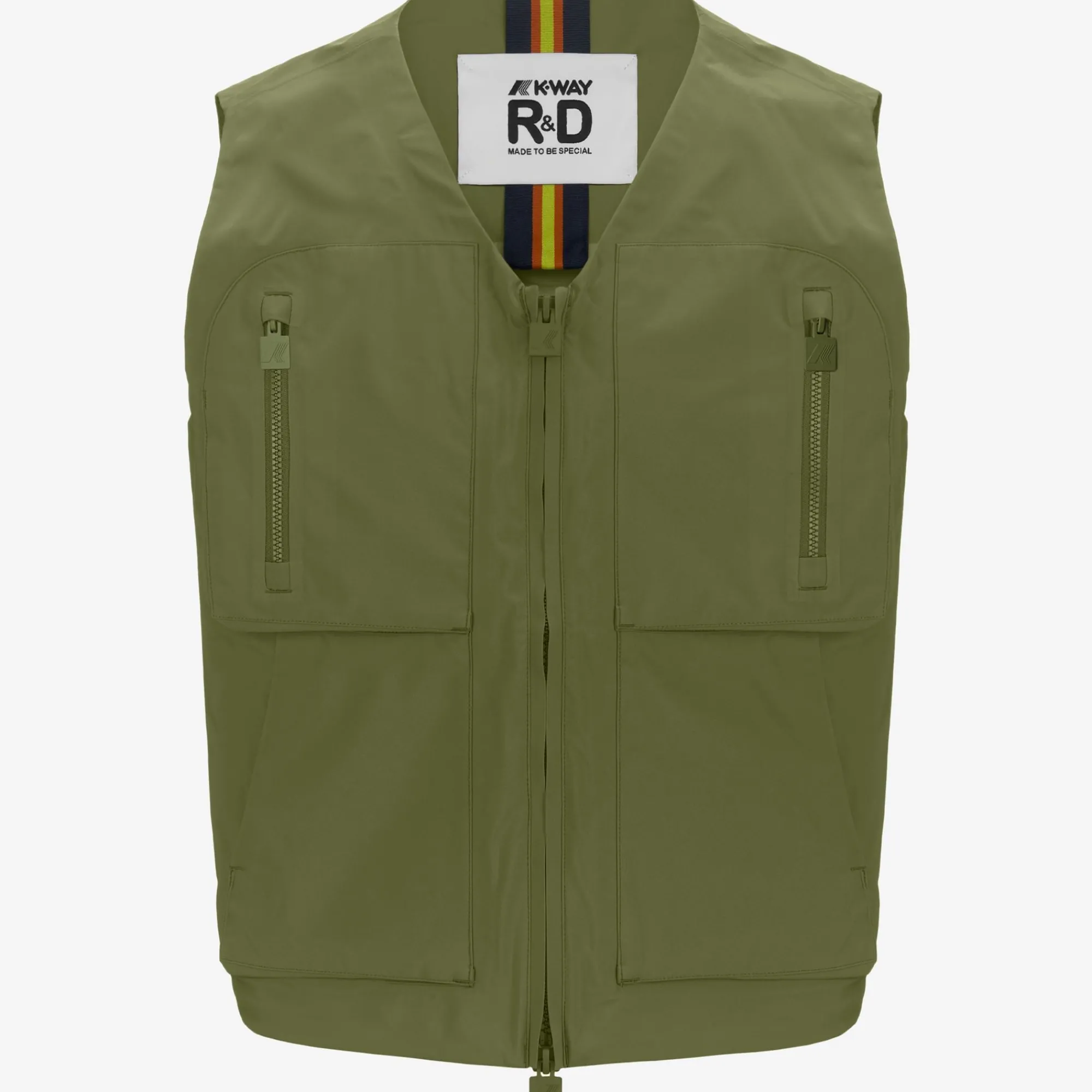 Uomo K-Way Gilet^BARNEL POCKETS BONDED JERSEY