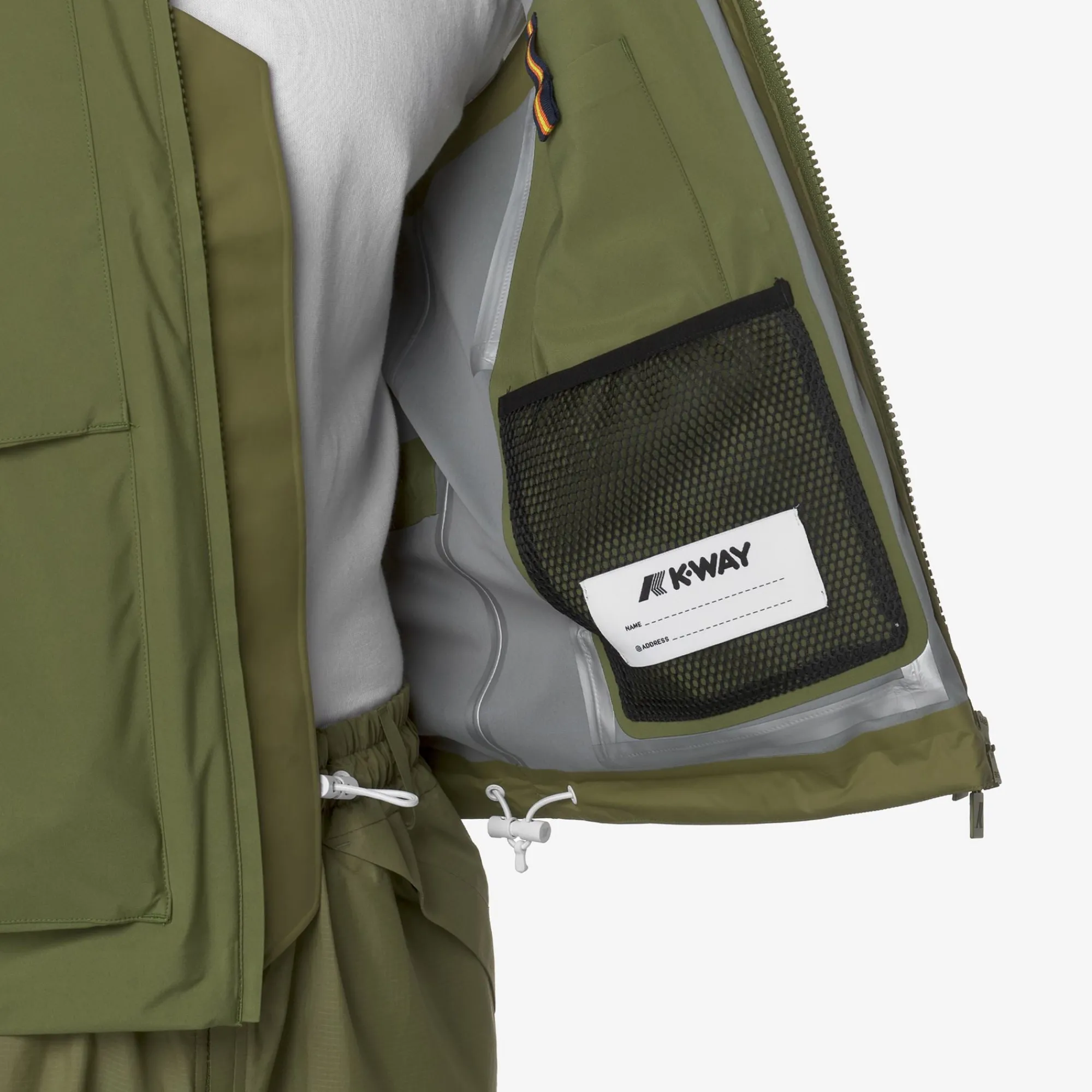 Uomo K-Way Gilet^BARNEL POCKETS BONDED JERSEY