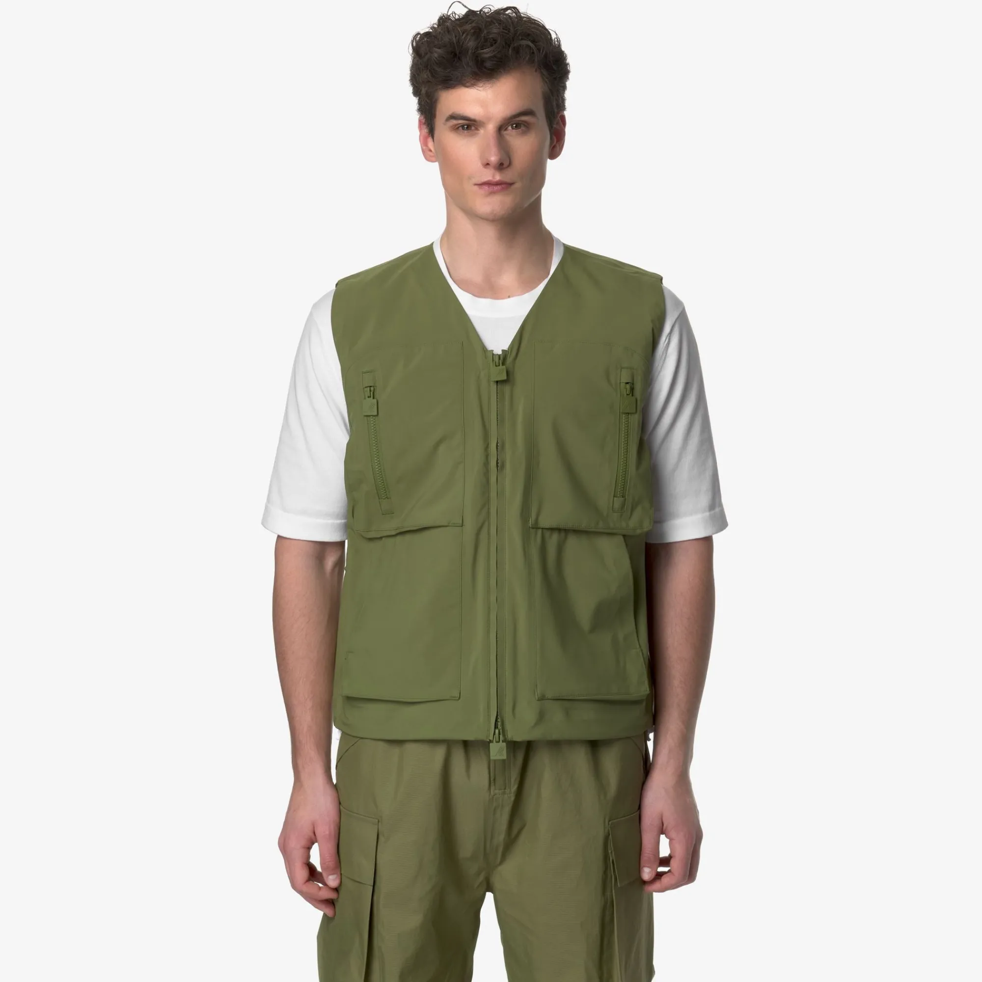 Uomo K-Way Gilet^BARNEL POCKETS BONDED JERSEY