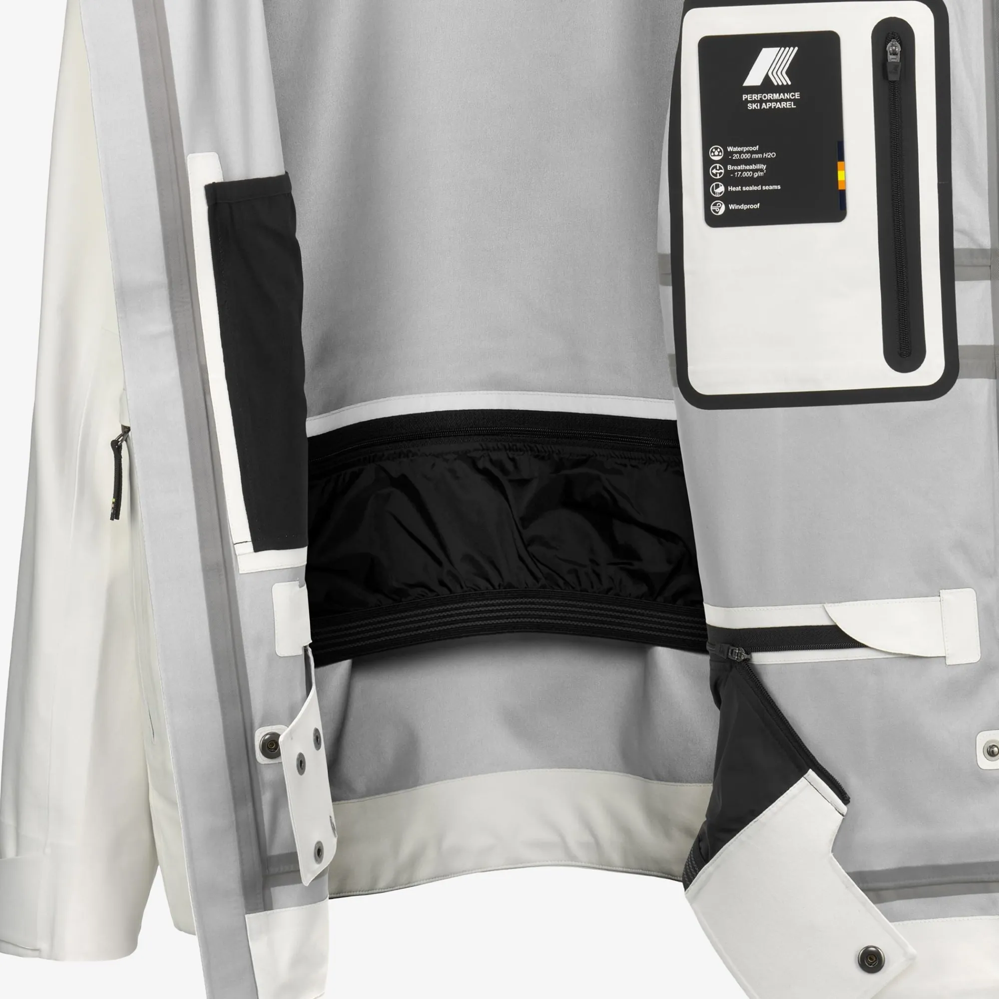 Uomo K-Way Piumini E Giacche Lunghe^BOZEL 3 LAYERS