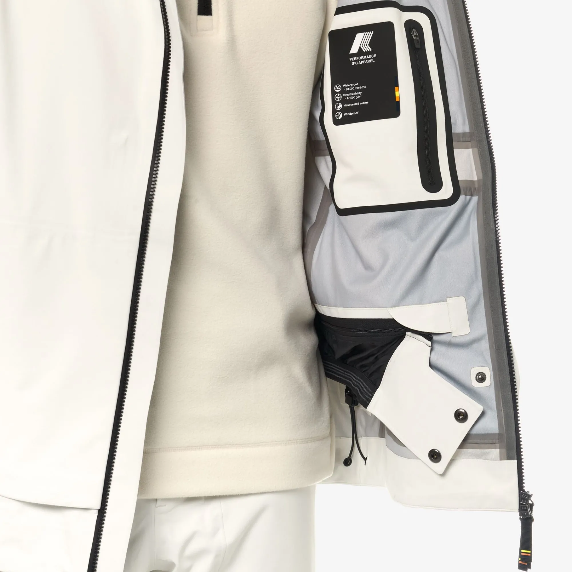 Uomo K-Way Piumini E Giacche Lunghe^BOZEL 3 LAYERS