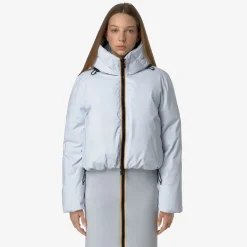 Donna K-Way Giacche Corte^BRIEN VELVET THERMO REVERSIBLE
