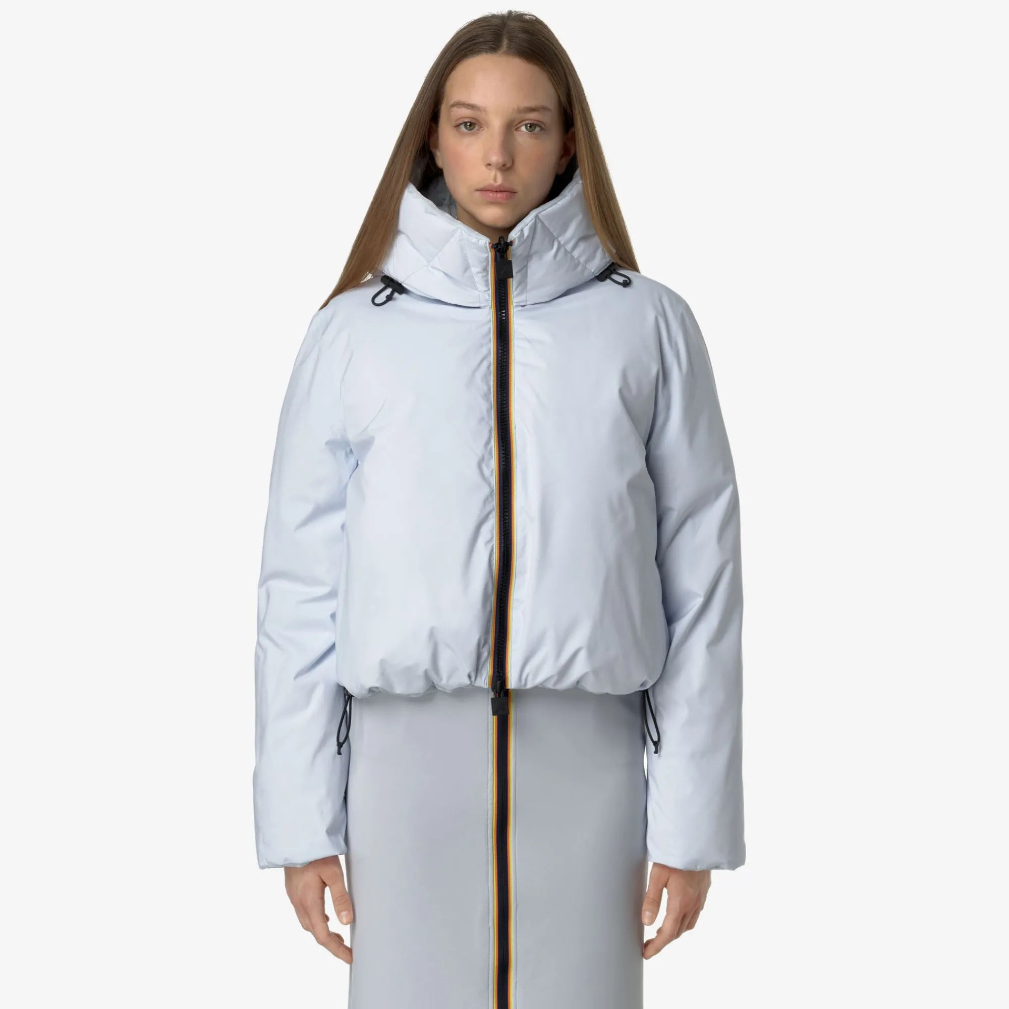 Donna K-Way Giacche Corte^BRIEN VELVET THERMO REVERSIBLE