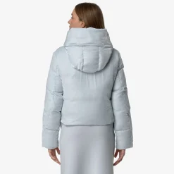 Donna K-Way Giacche Corte^BRIEN VELVET THERMO REVERSIBLE