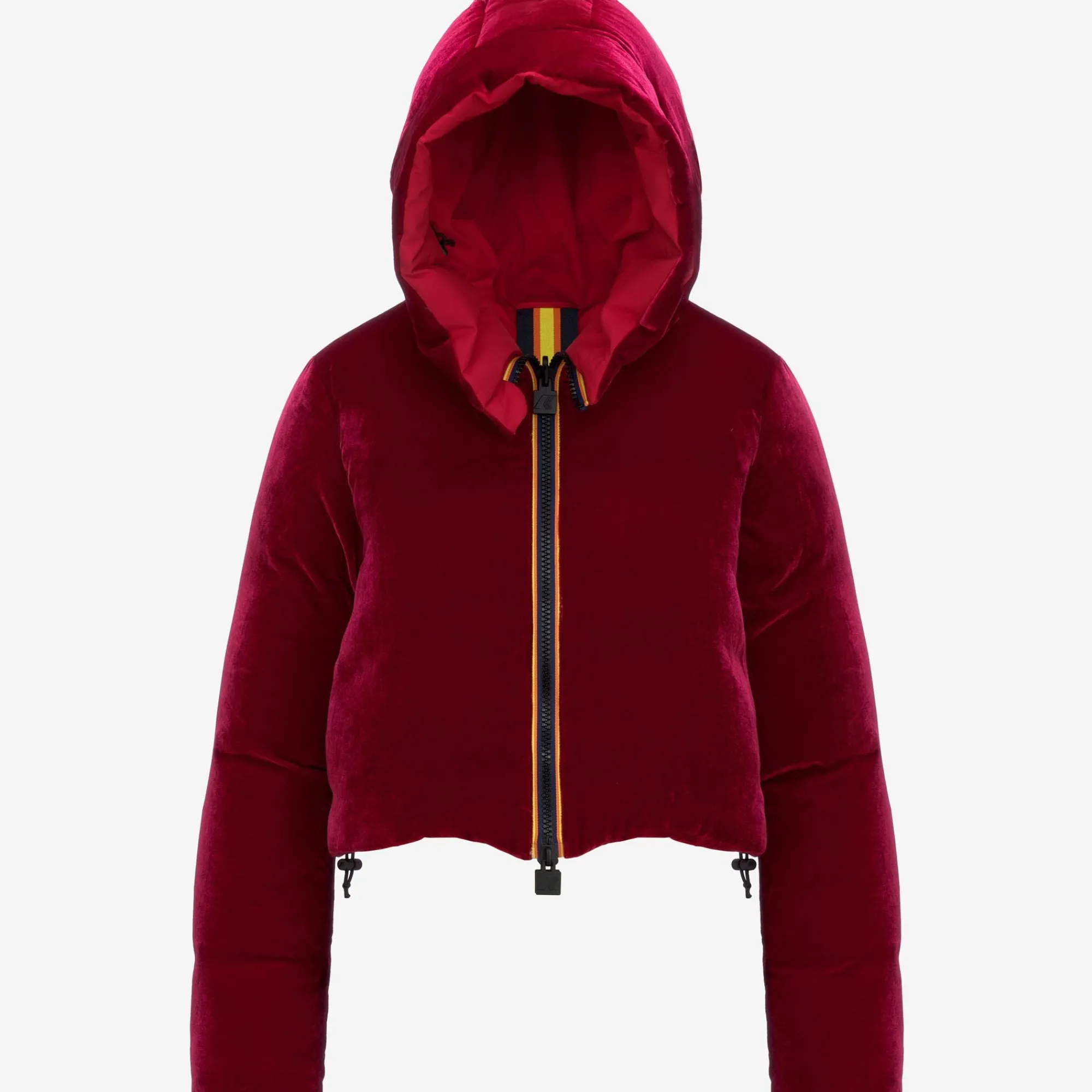 Donna K-Way Giacche Corte^BRIEN VELVET THERMO REVERSIBLE