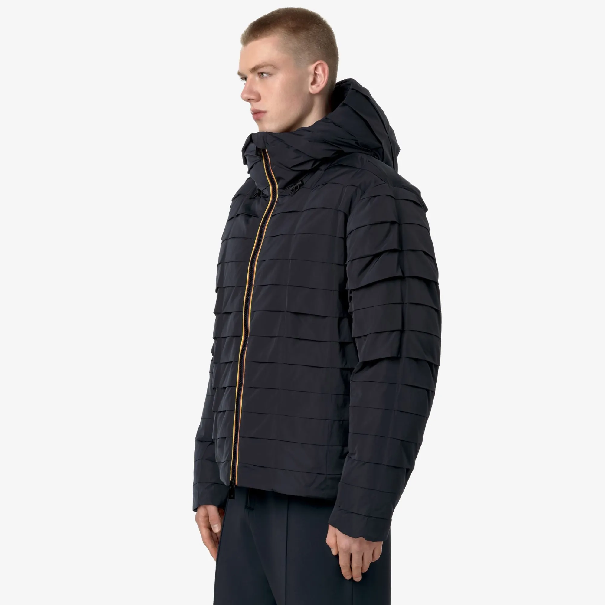 Uomo K-Way Giacche Corte^CLAUDER PLEATS THERMO HEAVY