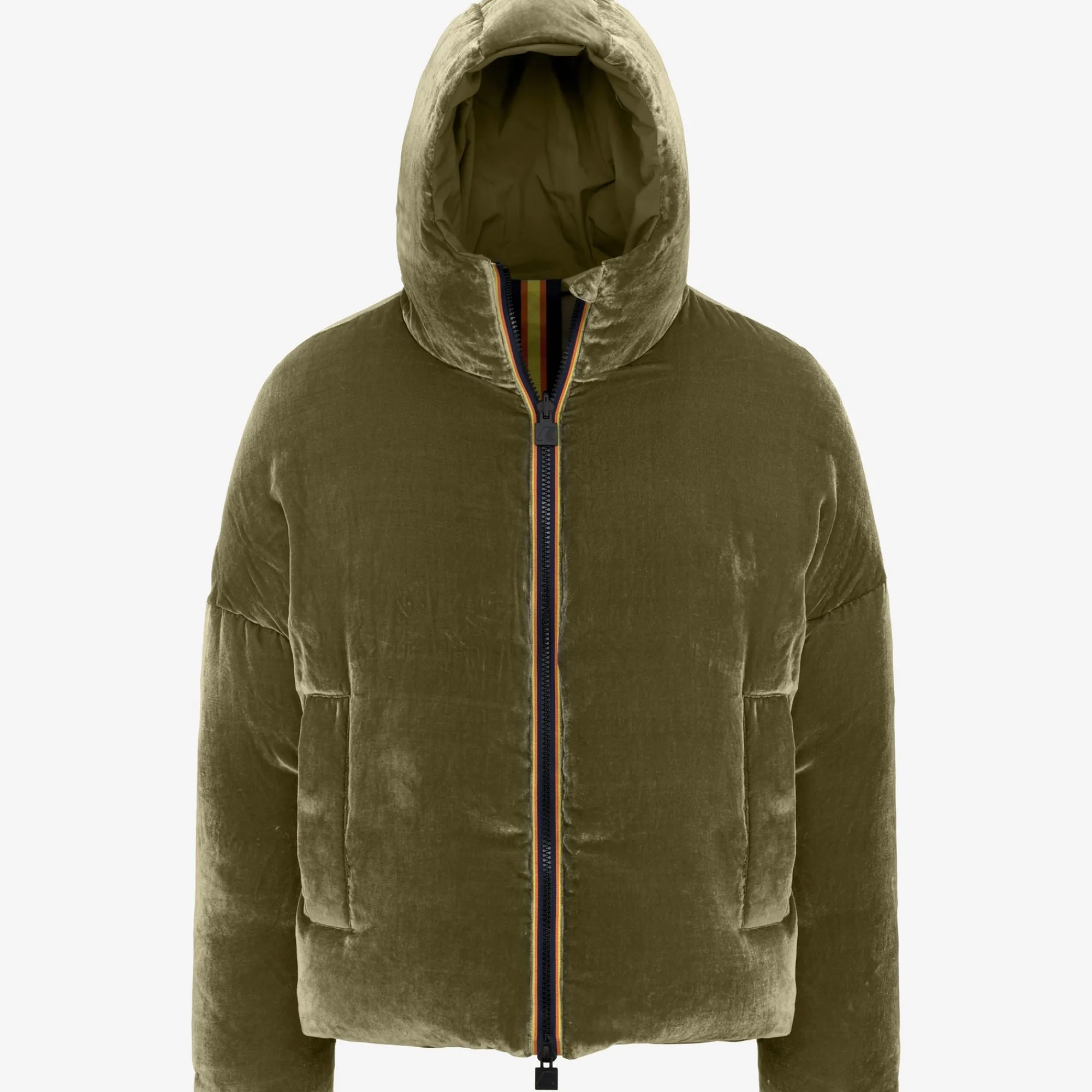 Uomo K-Way Giacche Corte^CLAUDER VELVET THERMO REVERSIBLE
