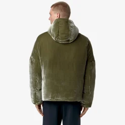Uomo K-Way Giacche Corte^CLAUDER VELVET THERMO REVERSIBLE