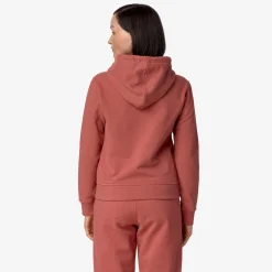 Donna K-Way Felpe^DELINE FLEECE PEACH