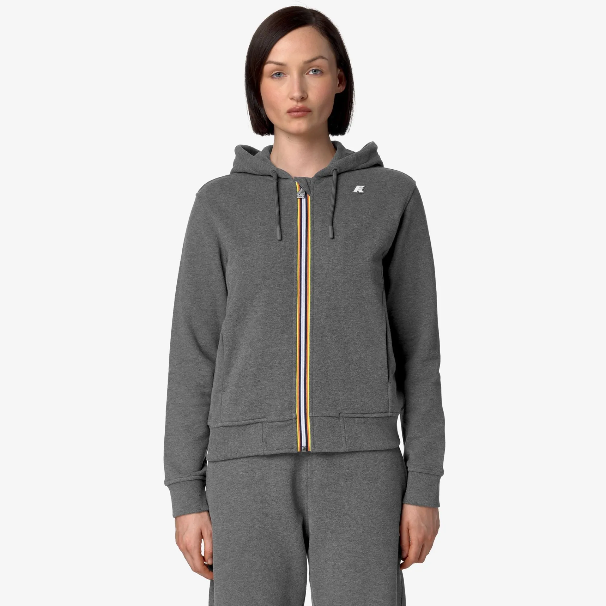 Donna K-Way Felpe^DELINE FLEECE PEACH