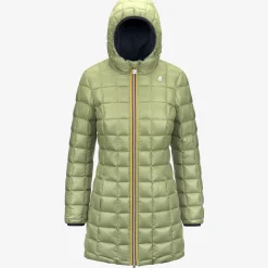 Donna K-Way Piumini E Giacche Lunghe^DENISE ST THERMO REVERSIBLE