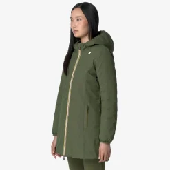 Donna K-Way Piumini E Giacche Lunghe^DENISE ST THERMO REVERSIBLE