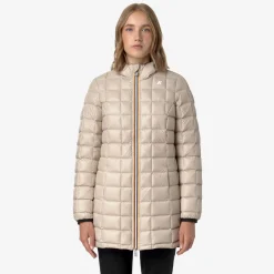 Donna K-Way Piumini E Giacche Lunghe^DENISE ST THERMO REVERSIBLE
