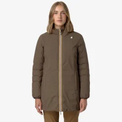Donna K-Way Piumini E Giacche Lunghe^DENISE ST THERMO REVERSIBLE