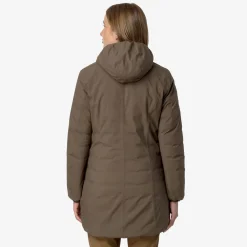 Donna K-Way Piumini E Giacche Lunghe^DENISE ST THERMO REVERSIBLE
