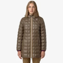 Donna K-Way Piumini E Giacche Lunghe^DENISE ST THERMO REVERSIBLE