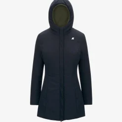 Donna K-Way Piumini E Giacche Lunghe^DENISE ST WARM REVERSIBLE