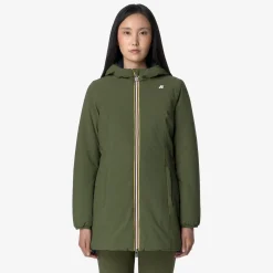Donna K-Way Piumini E Giacche Lunghe^DENISE ST WARM REVERSIBLE