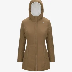 Donna K-Way Piumini E Giacche Lunghe^DENISE ST WARM REVERSIBLE
