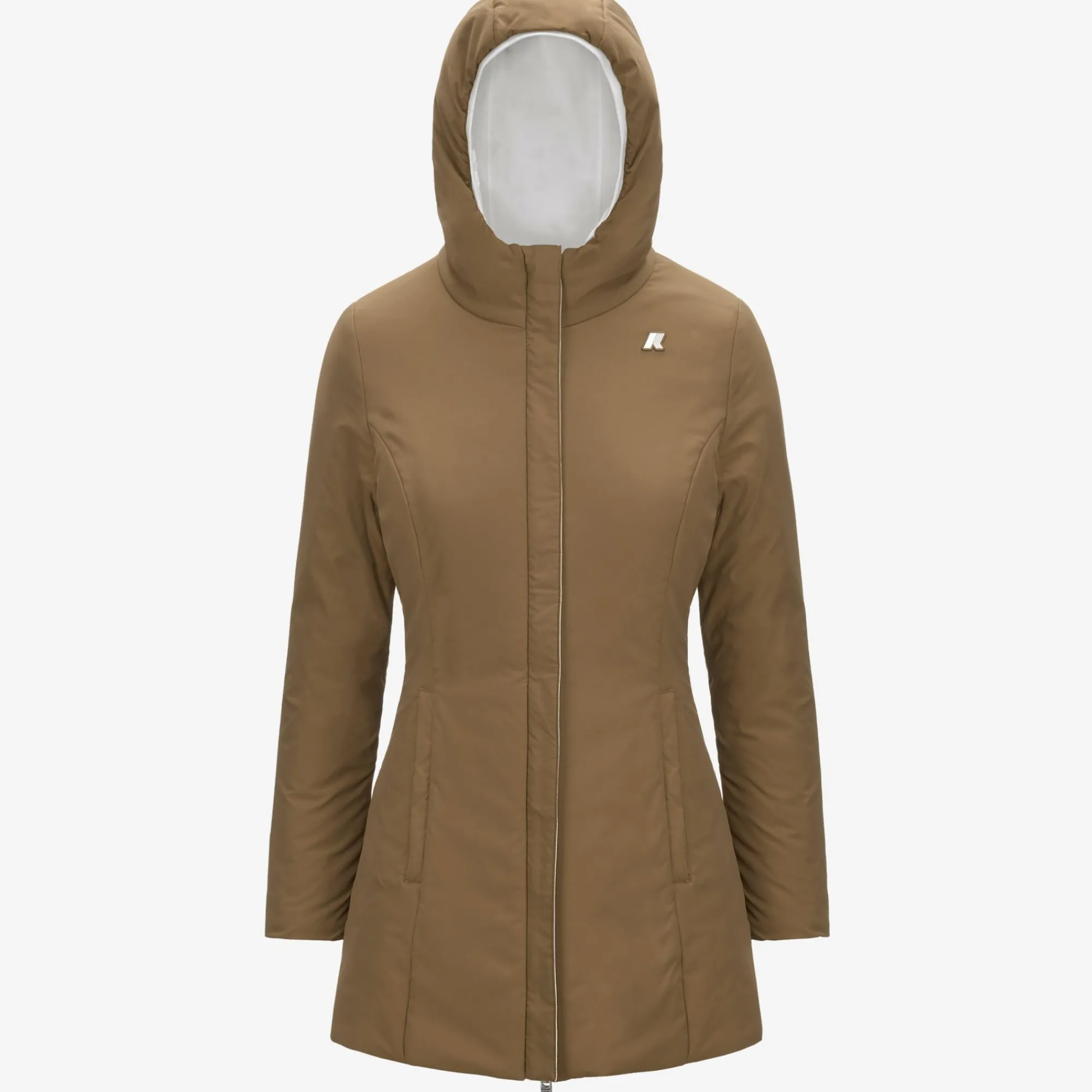 Donna K-Way Piumini E Giacche Lunghe^DENISE ST WARM REVERSIBLE
