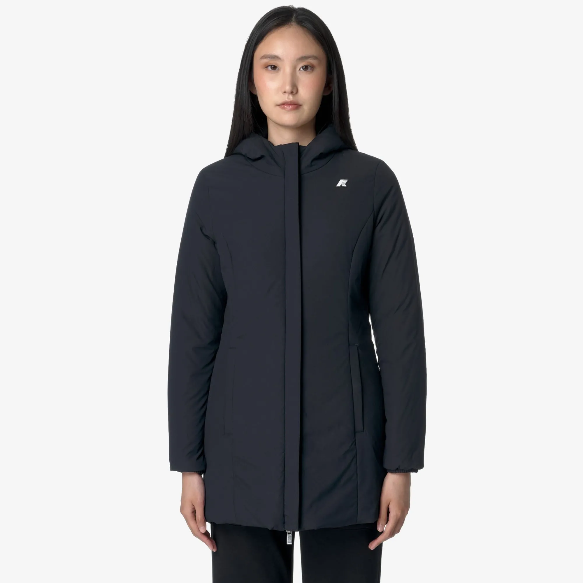 Donna K-Way Piumini E Giacche Lunghe^DENISE ST WARM REVERSIBLE