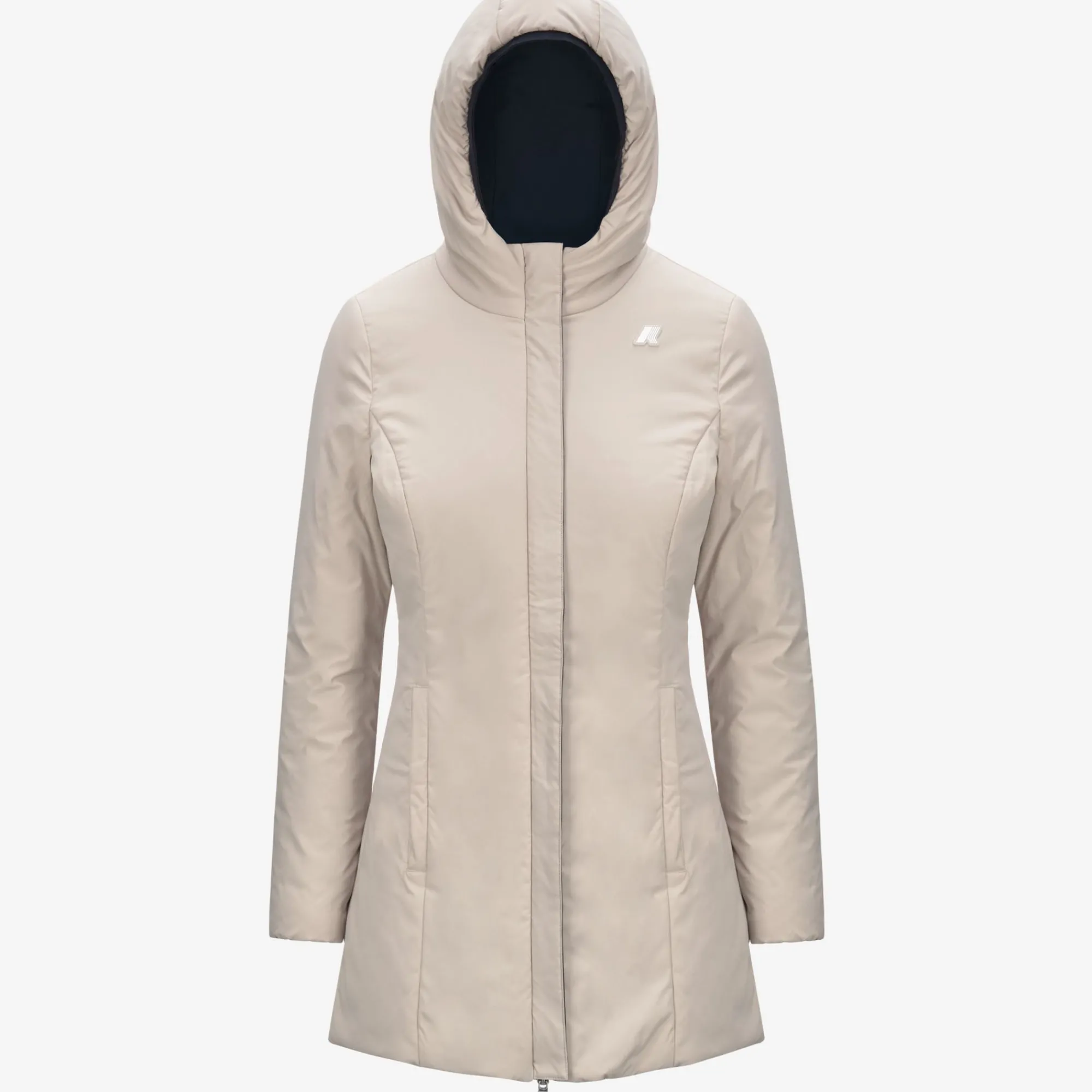 Donna K-Way Piumini E Giacche Lunghe^DENISE ST WARM REVERSIBLE