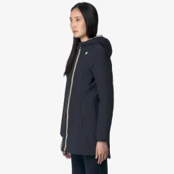 Donna K-Way Piumini E Giacche Lunghe^DENISE ST WARM REVERSIBLE