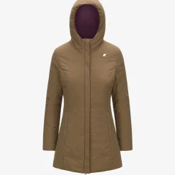Donna K-Way Piumini E Giacche Lunghe^DENISE ST WARM REVERSIBLE