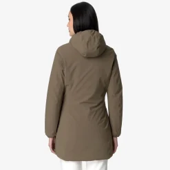 Donna K-Way Piumini E Giacche Lunghe^DENISE ST WARM REVERSIBLE
