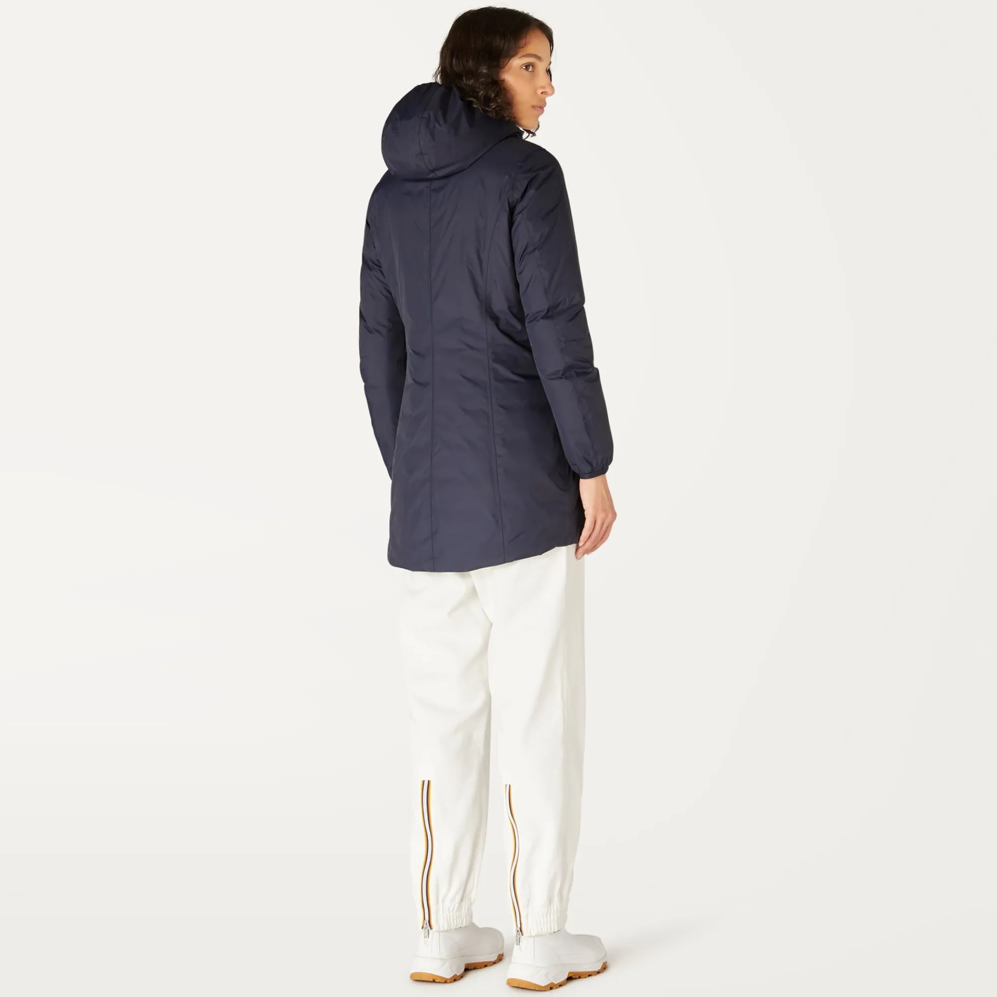Donna K-Way Piumini E Giacche Lunghe^DENISE THERMO PLUS.2 REVERSIBLE