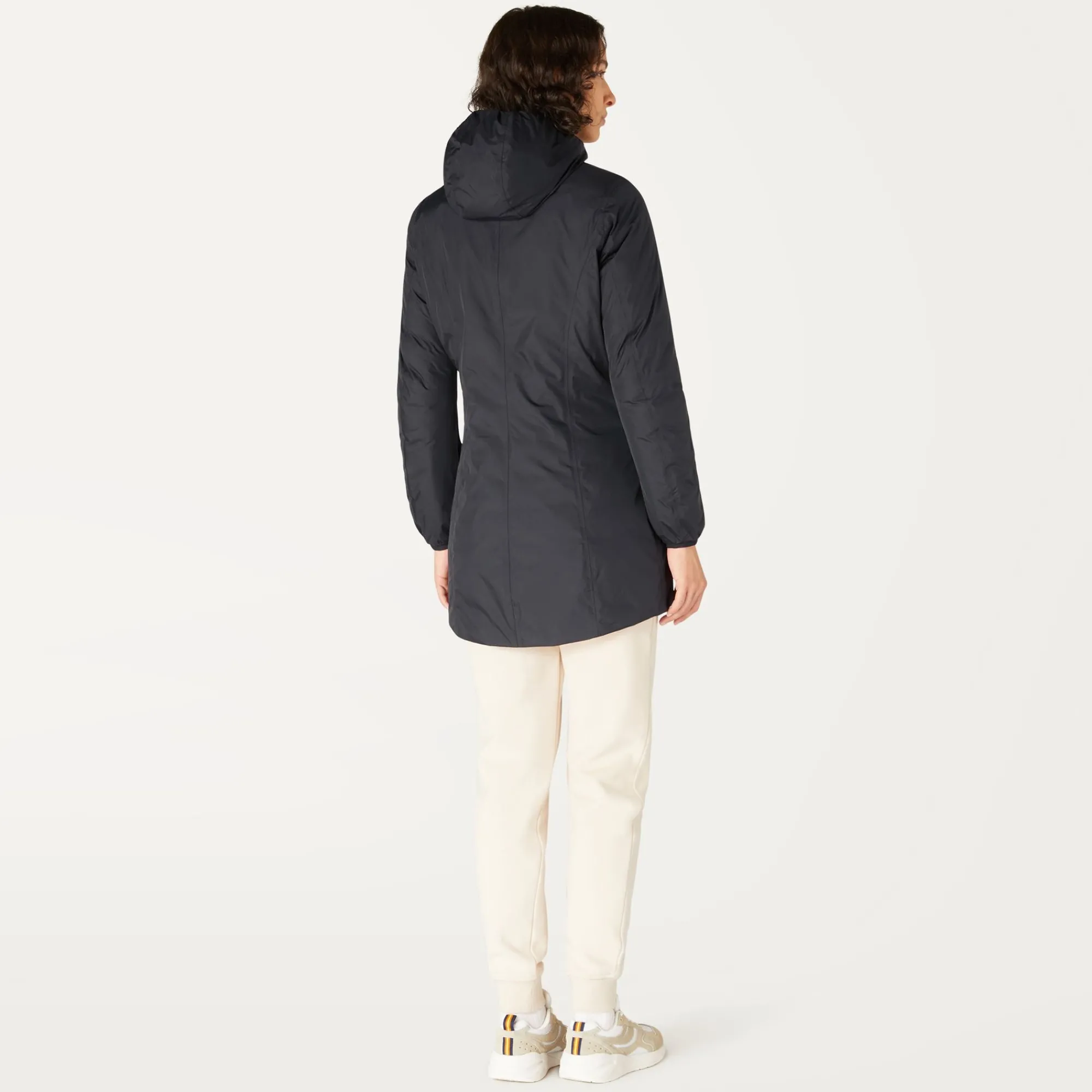 Donna K-Way Piumini E Giacche Lunghe^DENISE THERMO PLUS.2 REVERSIBLE