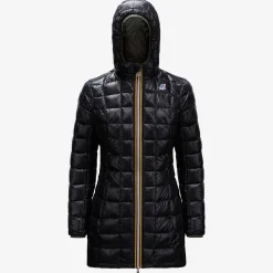 Donna K-Way Piumini E Giacche Lunghe^DENISE THERMO PLUS.2 REVERSIBLE