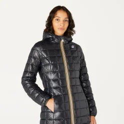 Donna K-Way Piumini E Giacche Lunghe^DENISE THERMO PLUS.2 REVERSIBLE