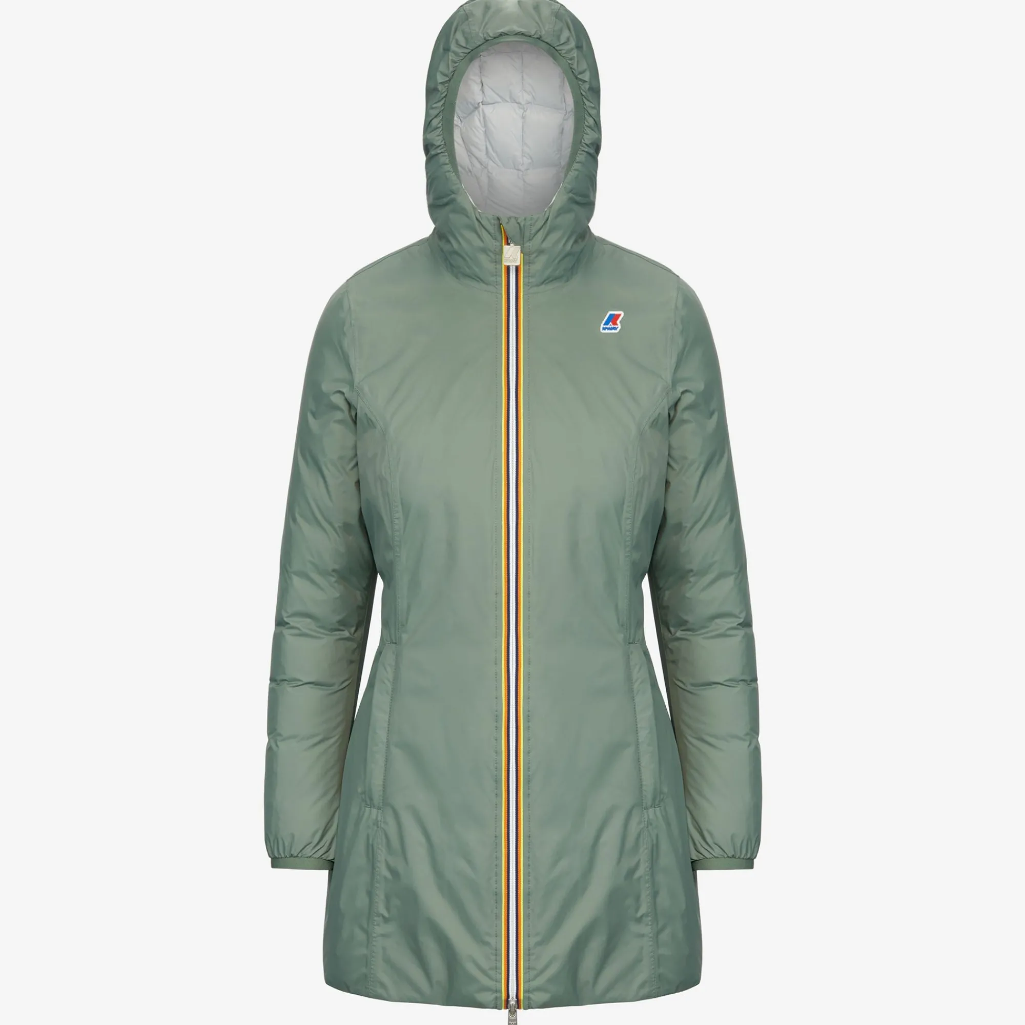 Donna K-Way Piumini E Giacche Lunghe^DENISE THERMO PLUS.2 REVERSIBLE