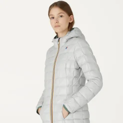 Donna K-Way Piumini E Giacche Lunghe^DENISE THERMO PLUS.2 REVERSIBLE