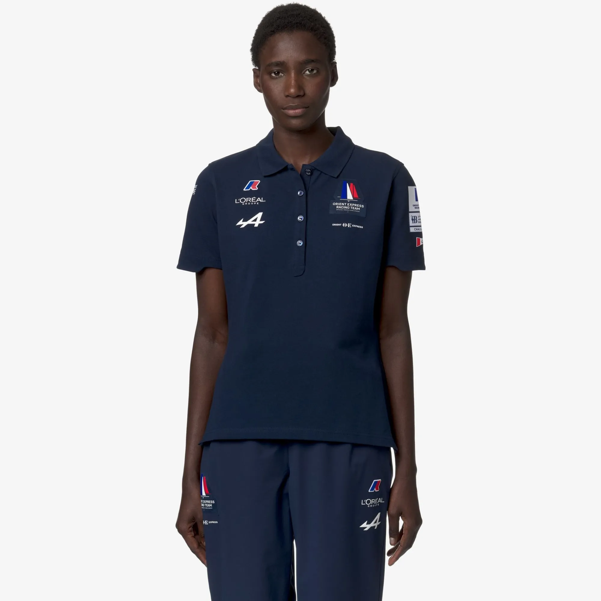 Donna K-Way Polo^DROSINE ORIENT EXPRESS TEAM AC