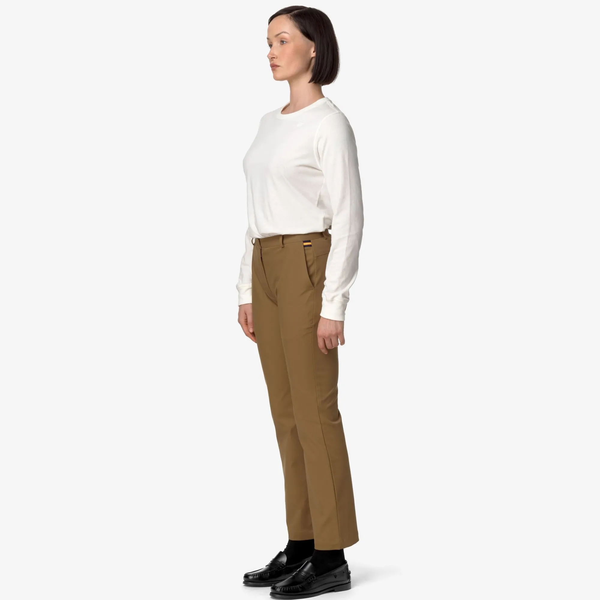 Donna K-Way Pantaloni^ELAISE TWILL PEACH
