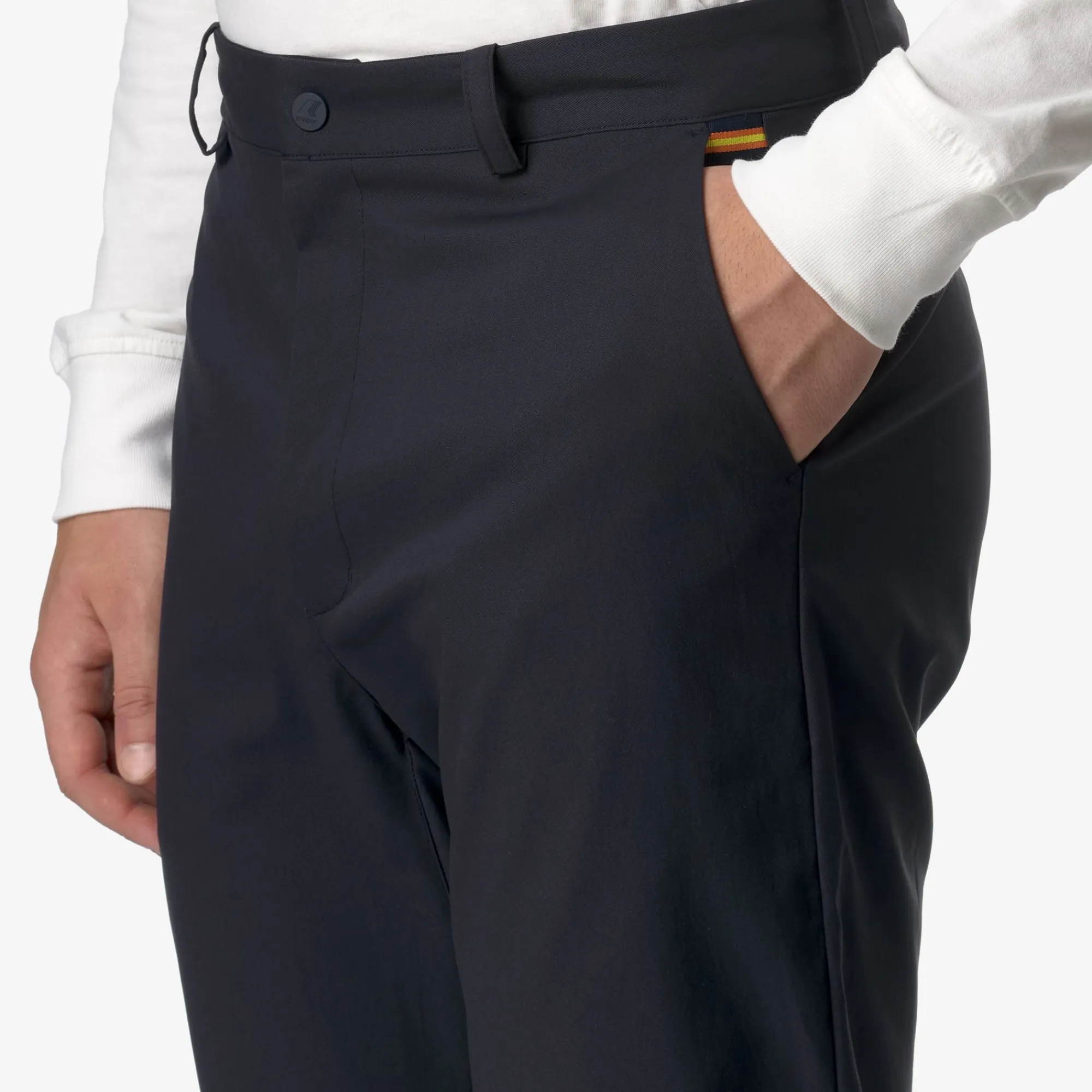 Donna K-Way Pantaloni|Pantaloni^ELIA TWILL PEACH