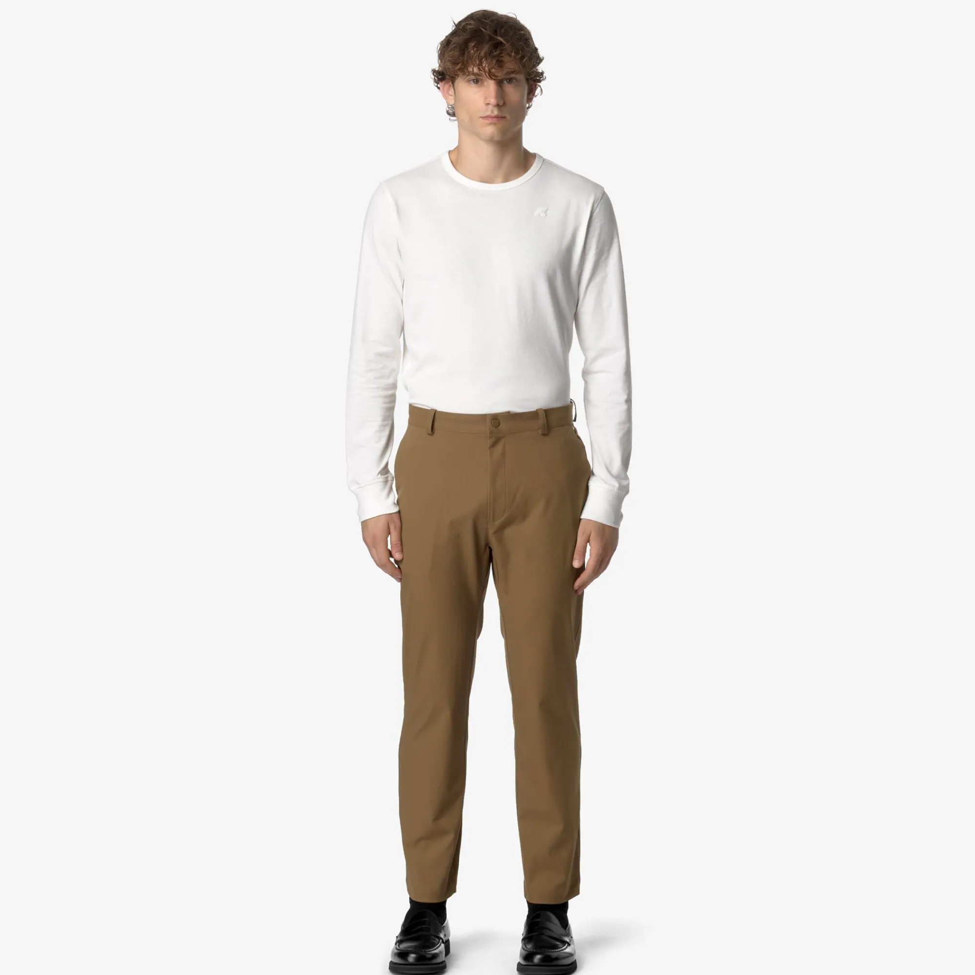 Donna K-Way Pantaloni|Pantaloni^ELIA TWILL PEACH