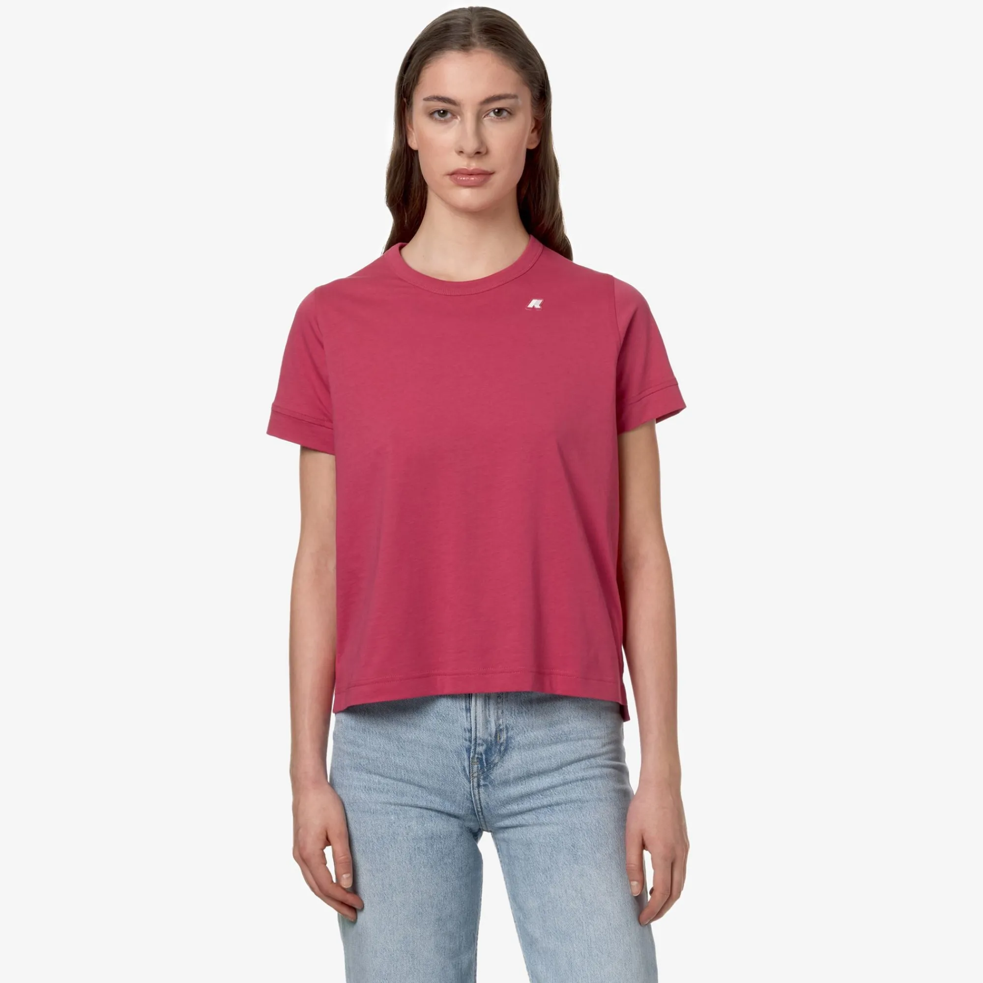 Donna K-Way T-shirt^EMEL JERSEY