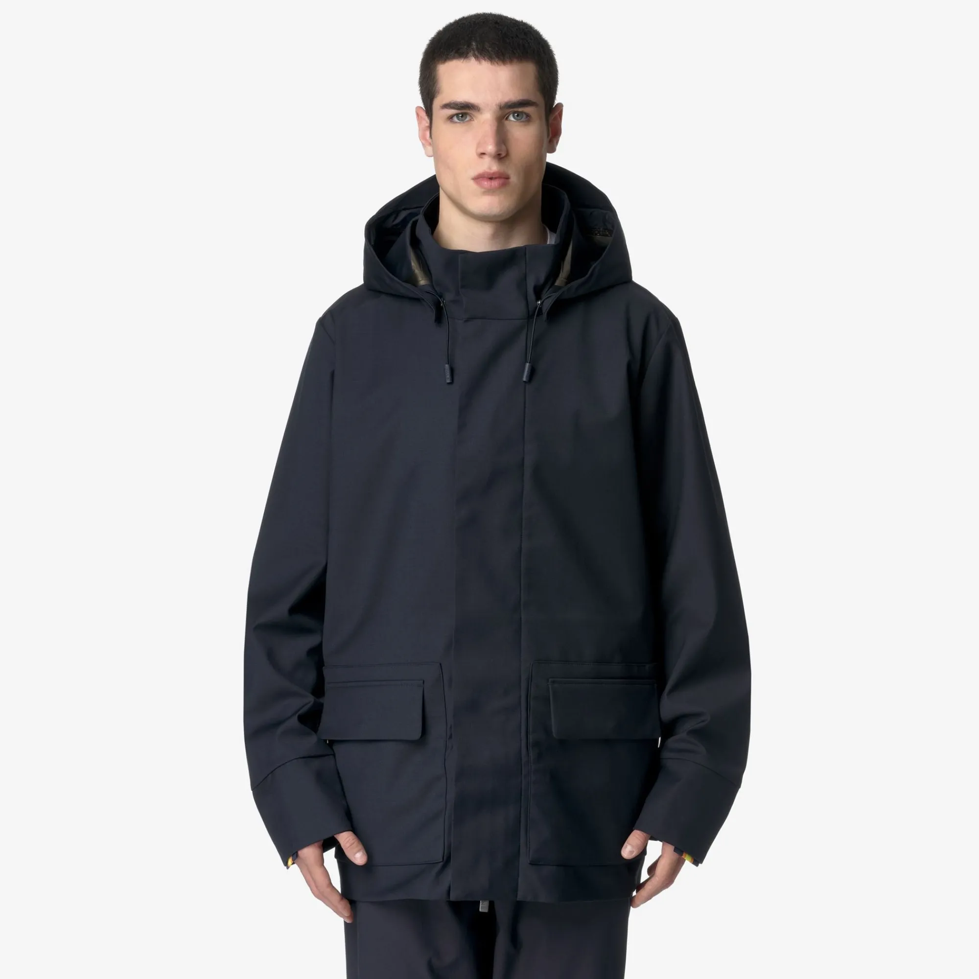 Uomo K-Way Piumini E Giacche Lunghe^ERHAL TECH WOOL BLEND