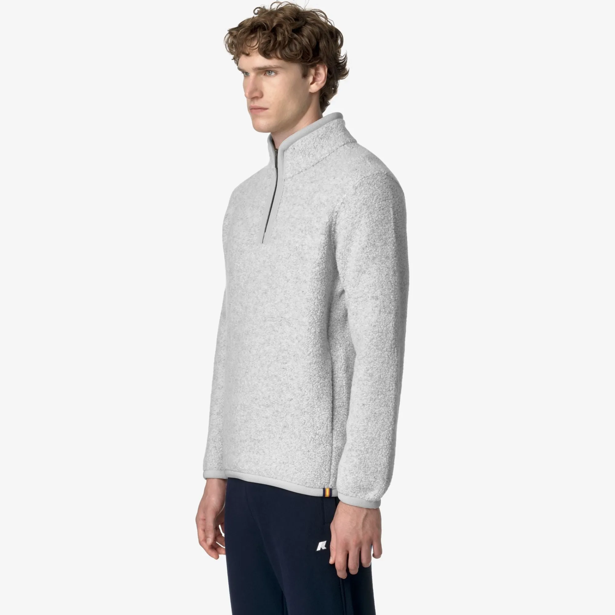 Uomo K-Way Felpe^ERN WOOL FLEECE