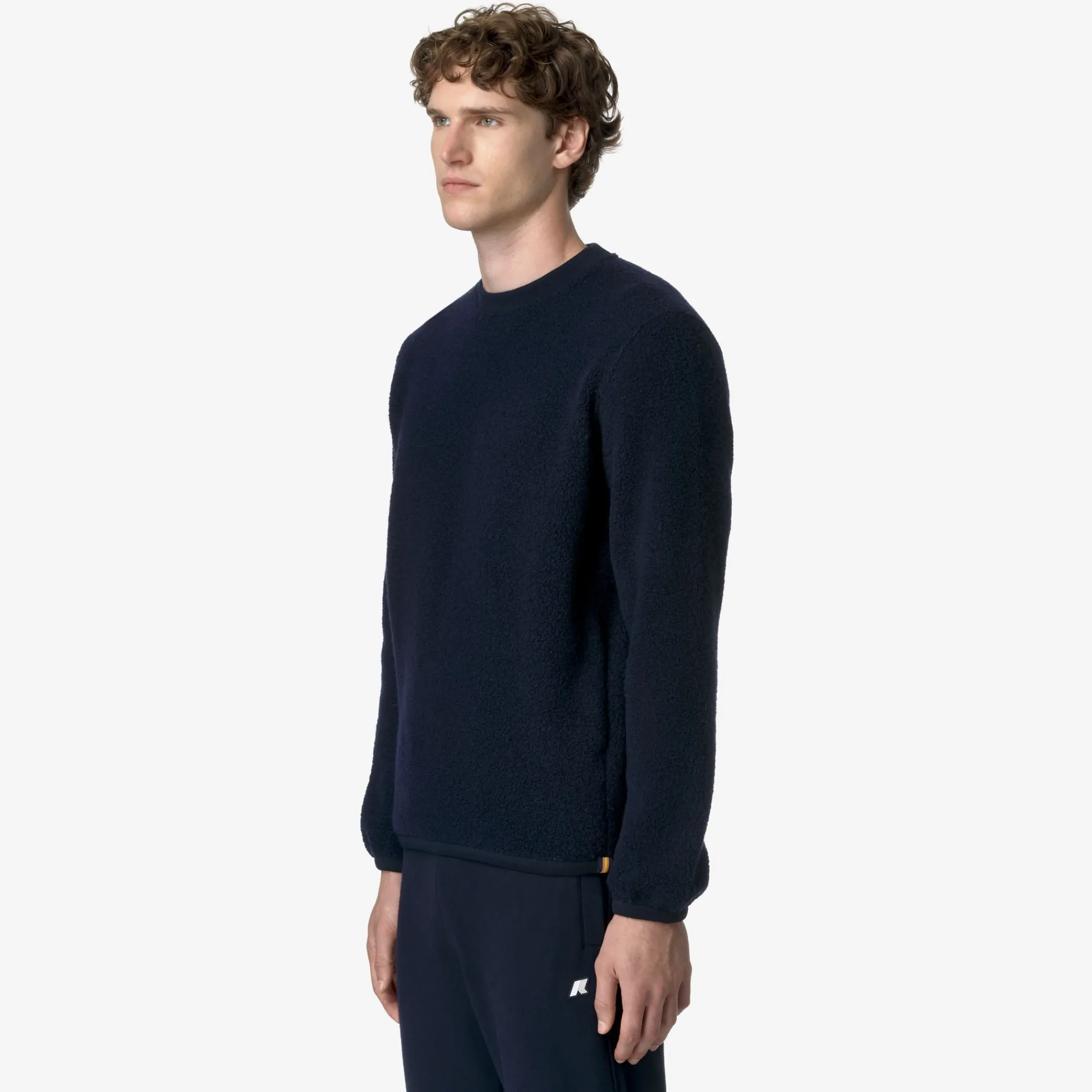 Uomo K-Way Felpe^EROUND WOOL FLEECE