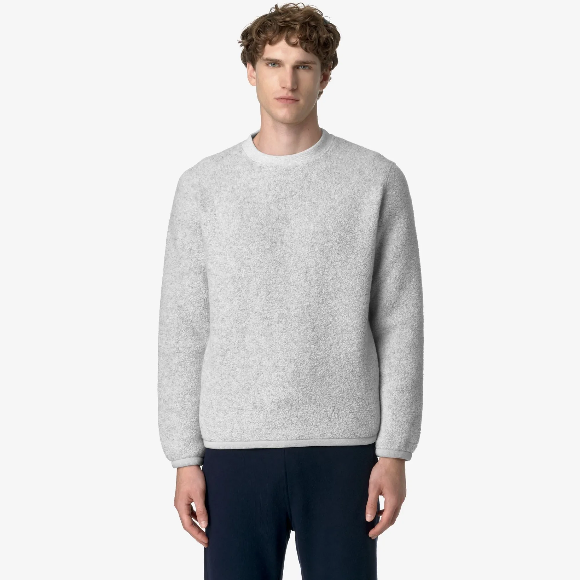 Uomo K-Way Felpe^EROUND WOOL FLEECE