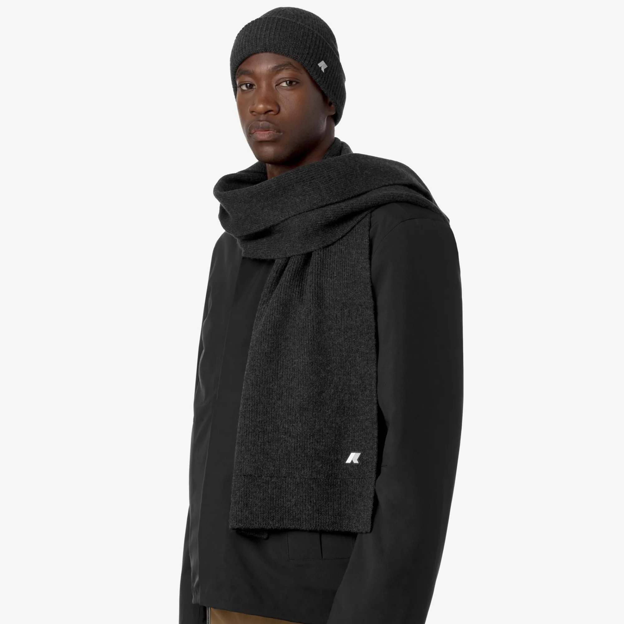 Donna K-Way Guanti E Sciarpe|Guanti E Sciarpe^ETIENNE CARDIGAN STITCH WOOL