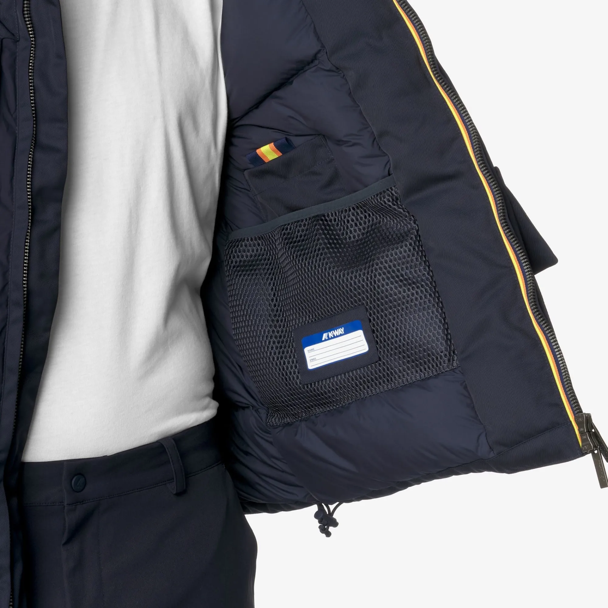 Uomo K-Way Giacche Corte^HODIN FABRIC MIX