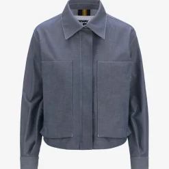 Donna K-Way Giacche Corte^ISARTHE CHAMBRAY 3L