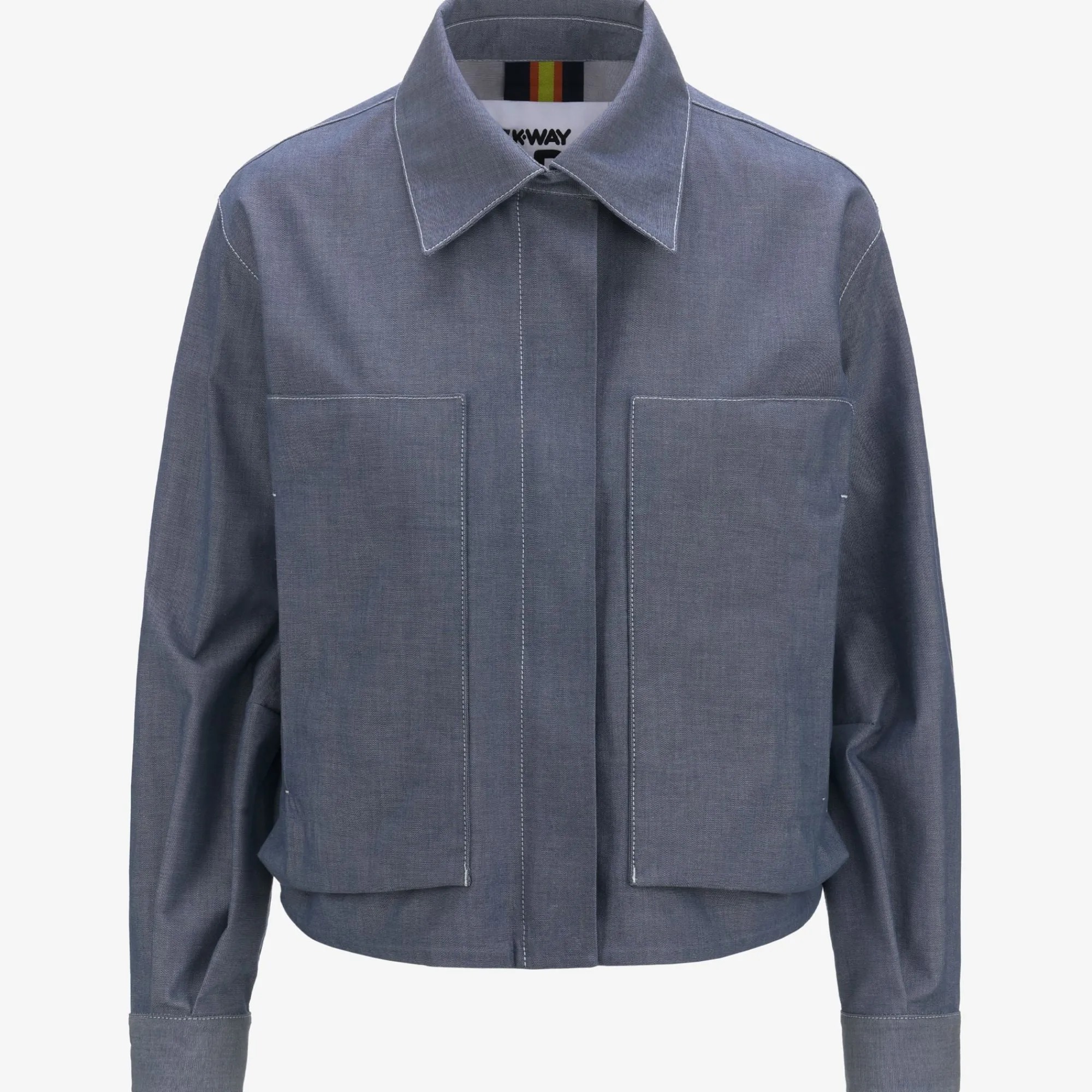 Donna K-Way Giacche Corte^ISARTHE CHAMBRAY 3L